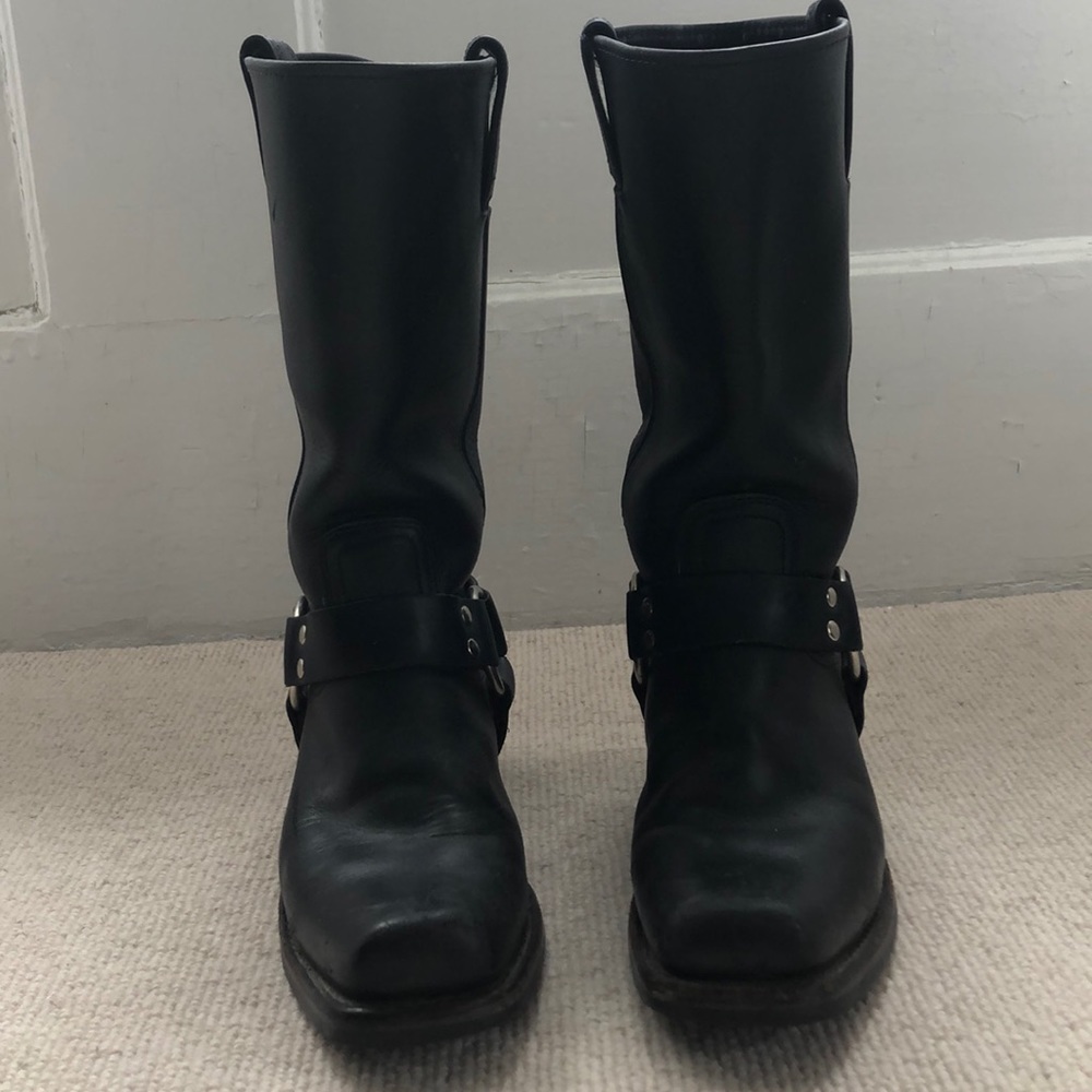 Frye Harness Mid-calf Boot size 8 in Black